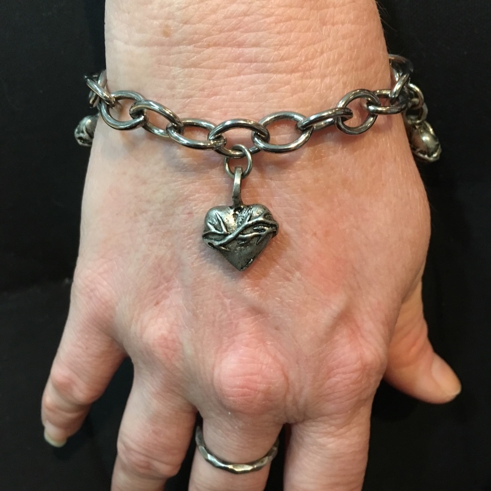 3 heart bracelet